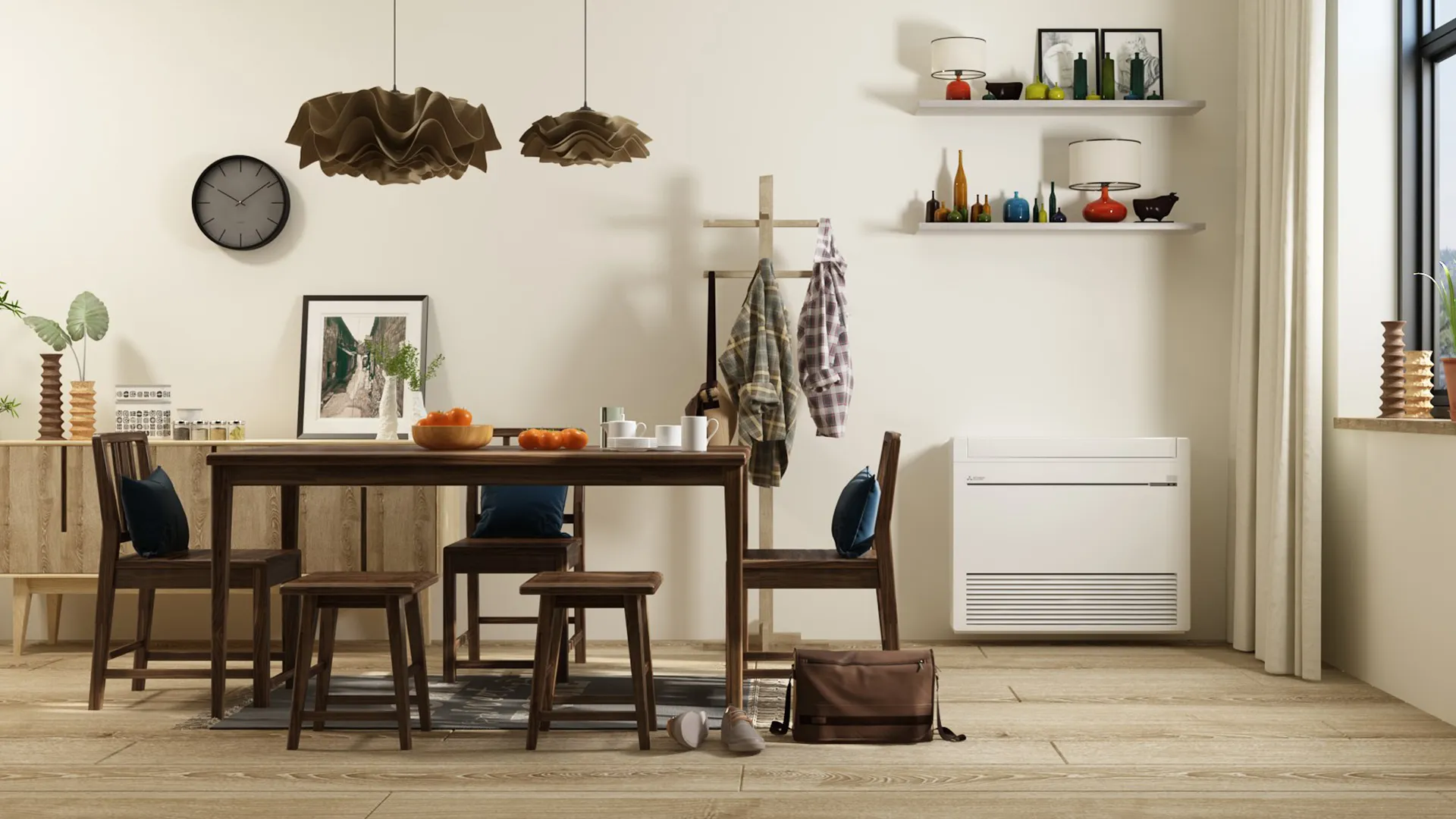 Mitsubishi Electric MFZ-KT döşeme tipi klima